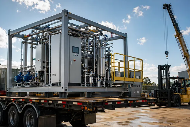 Modular Skid Mounted Delivery
