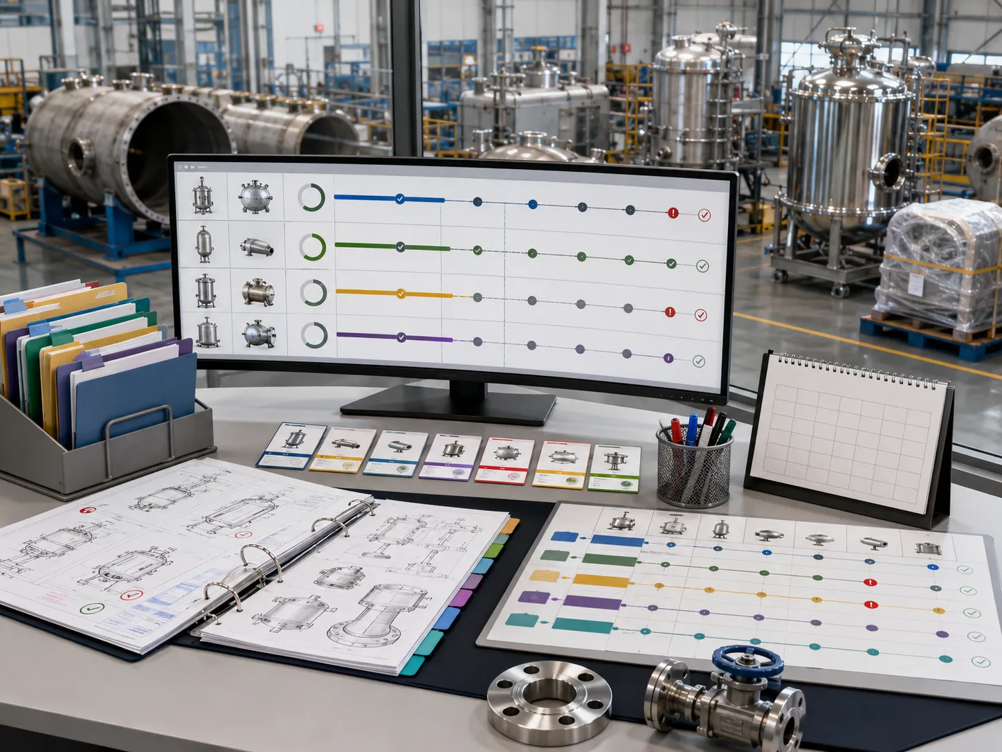 Order Production Coordination No People 800x600