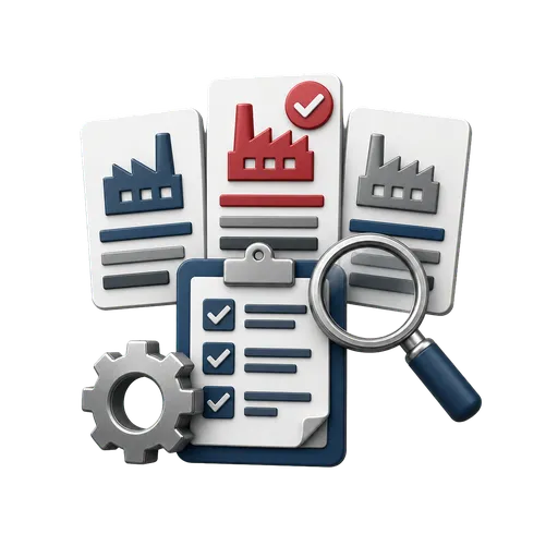 Professional Procurement Team Icon