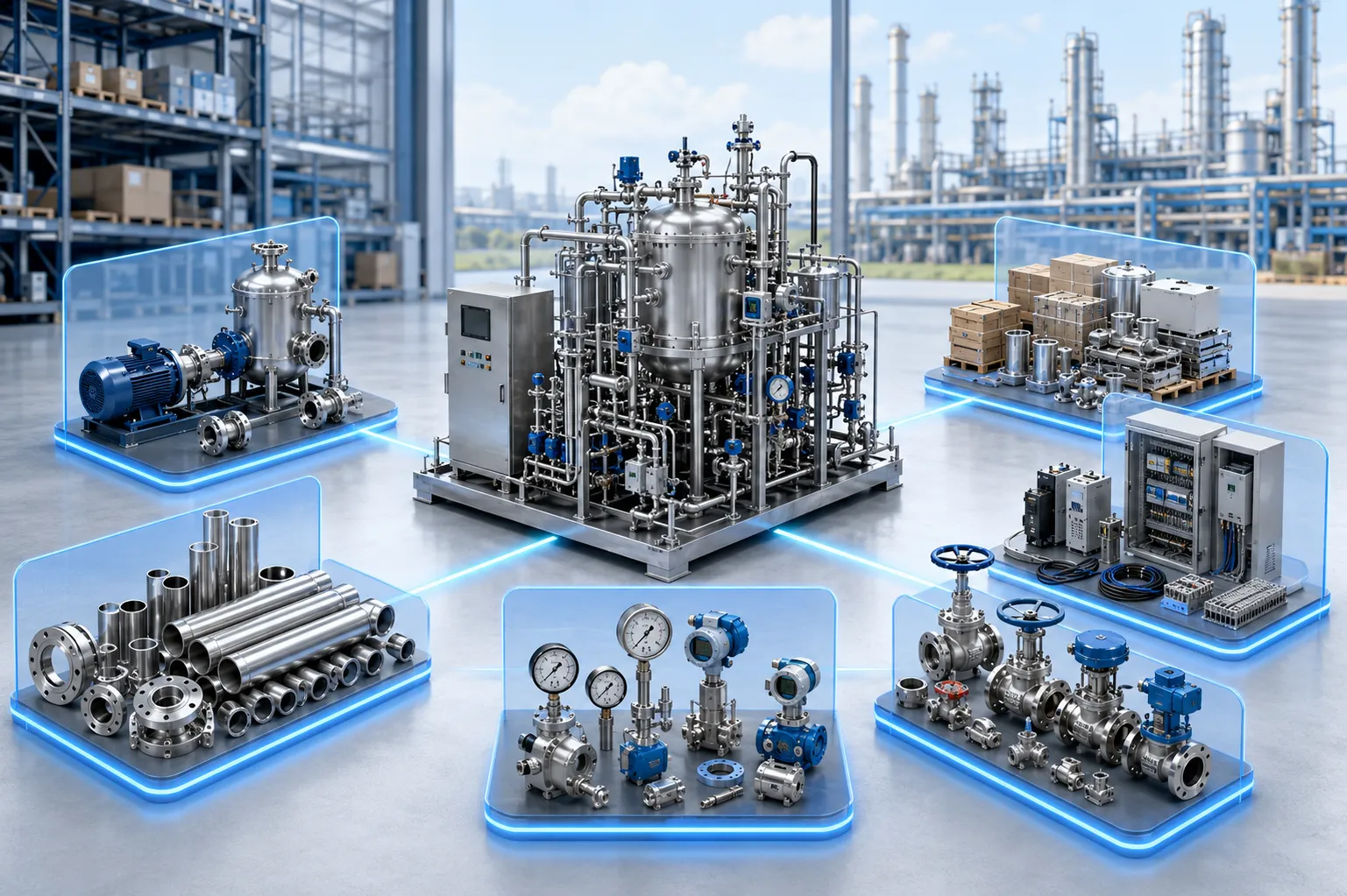 Saidelichem Established Industrial Supply Chain